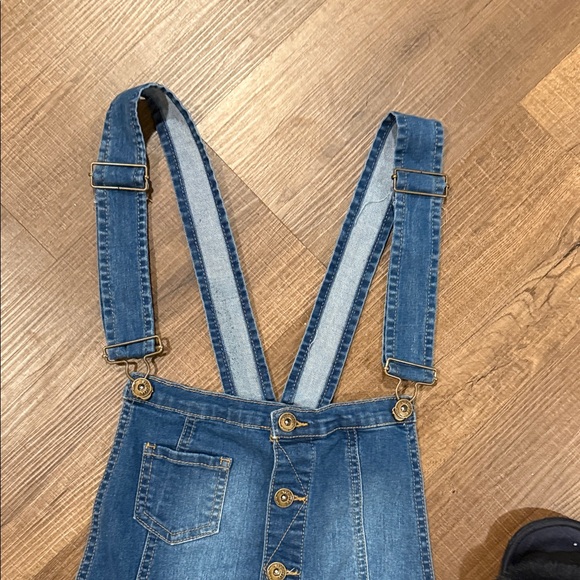Wax Jean Blue Denim Overalls - Picture 3 of 9